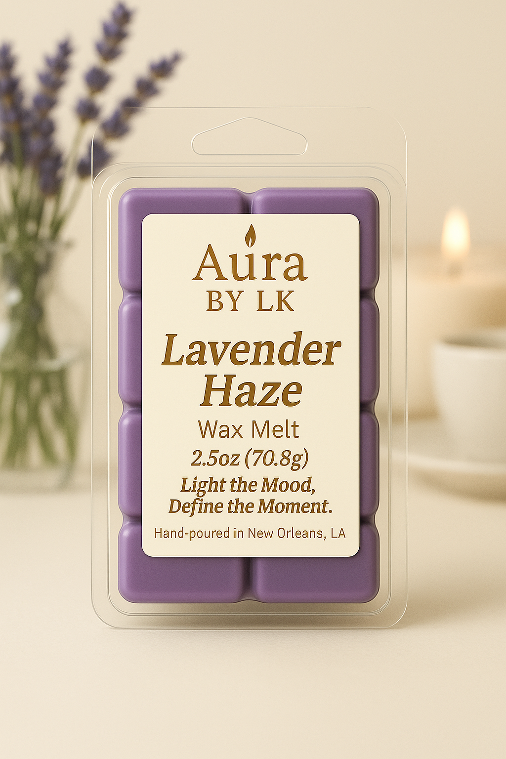 Lavender Haze Wax Melt 2.5oz