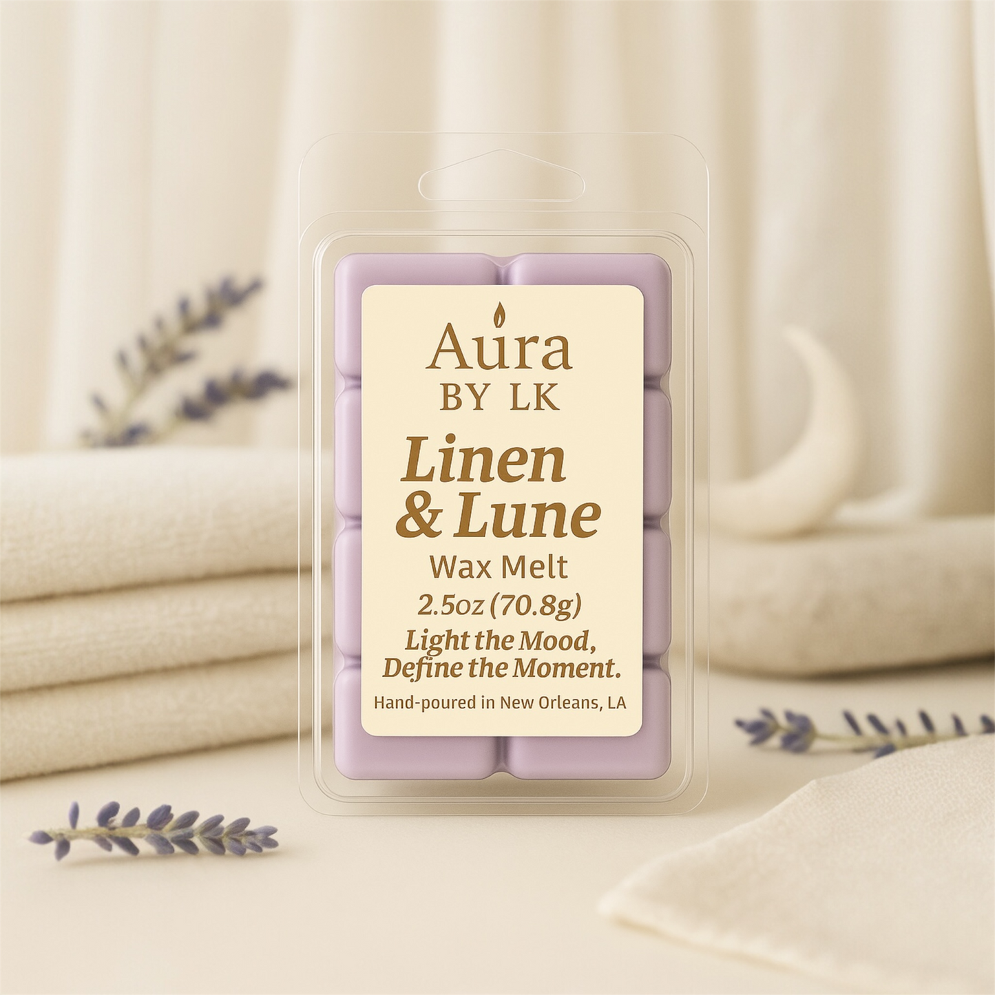 Aura by LK Linen & Lune wax melt
