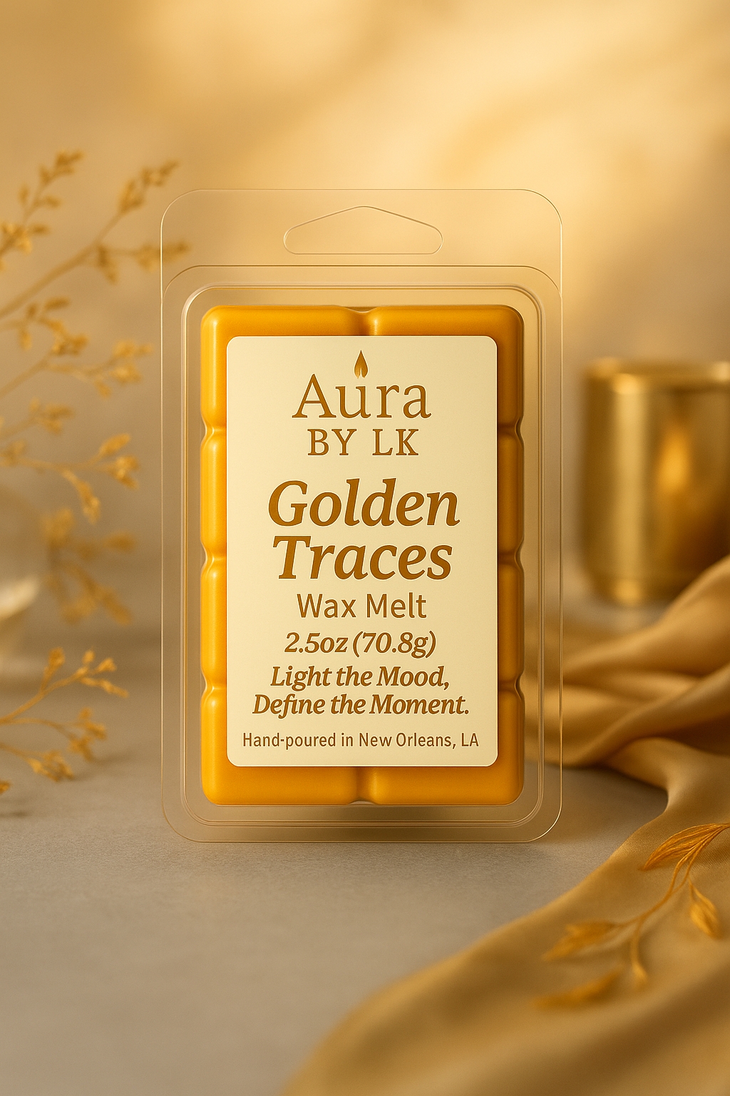 Golden Traces Wax Melts 2.5oz