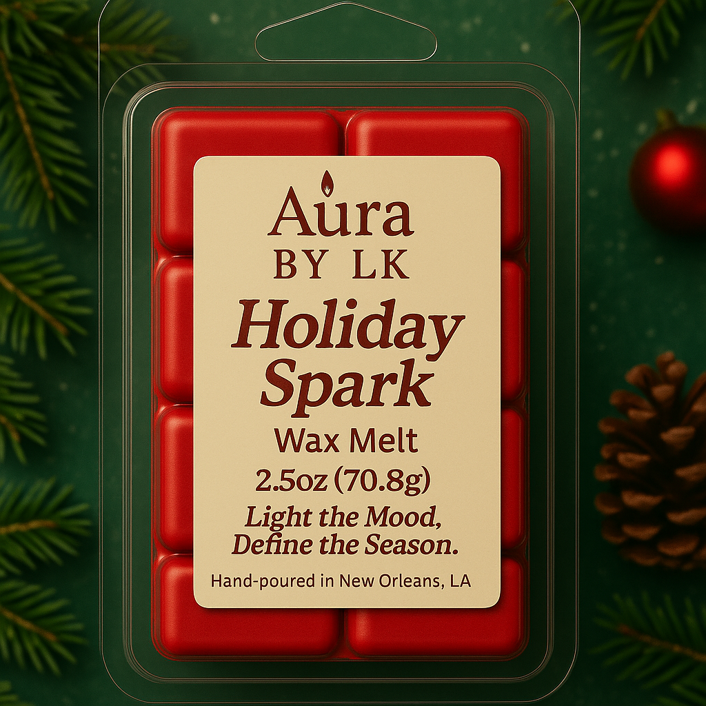 Aura By LK Holiday Spark wax melt