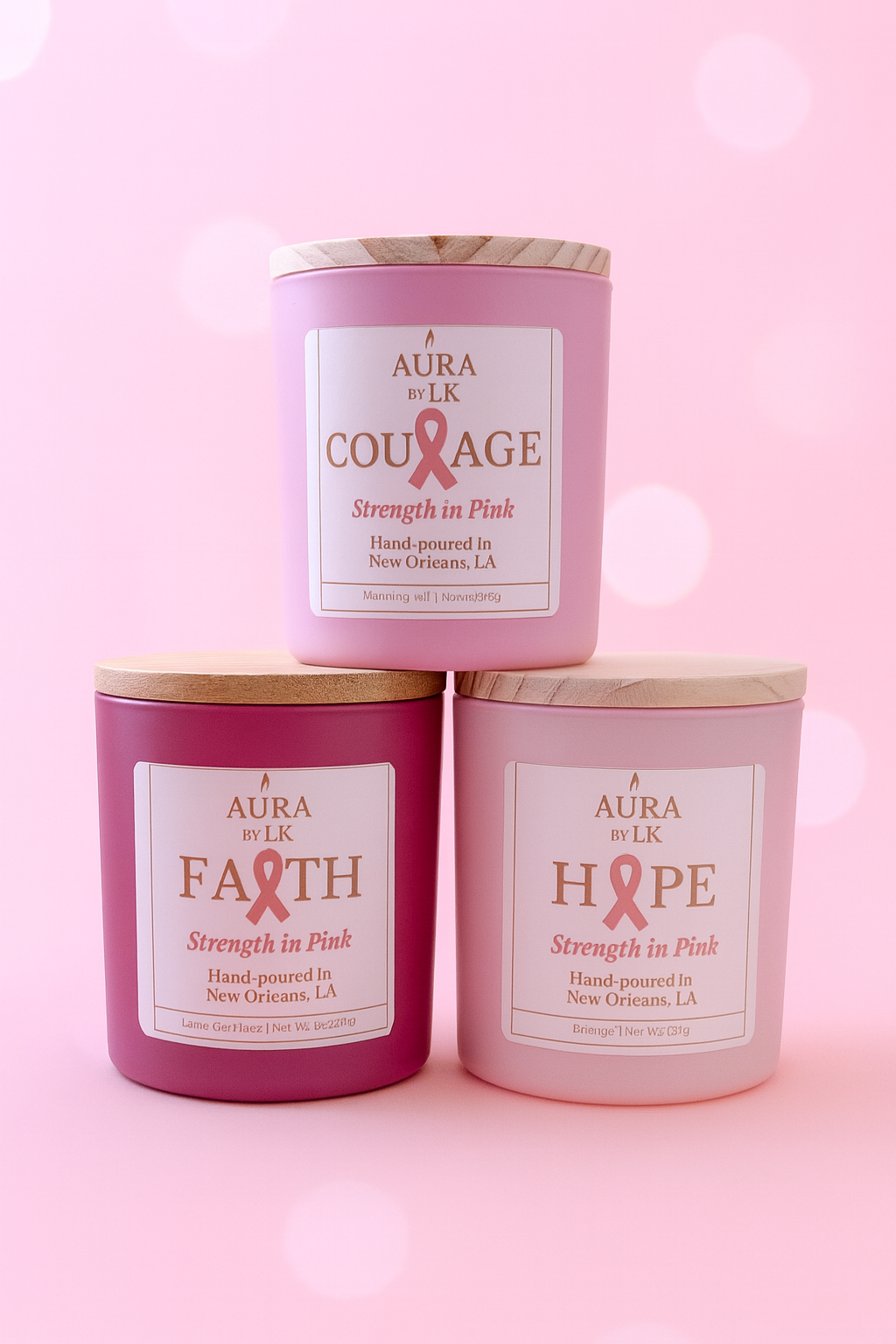 Strength in Pink Trio