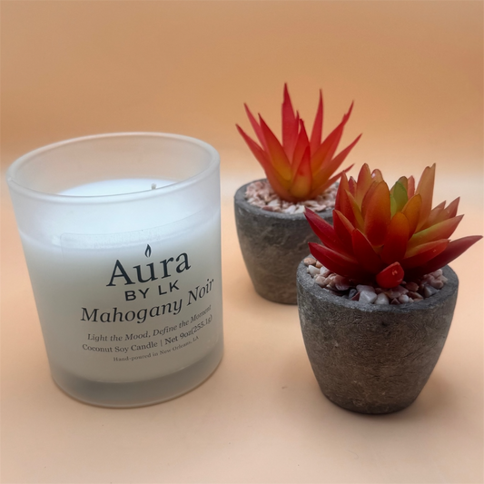 Aura by LK Mahogany Noir 10oz candle