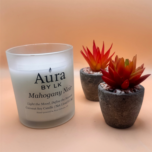 Aura by LK Mahogany Noir 12oz candle