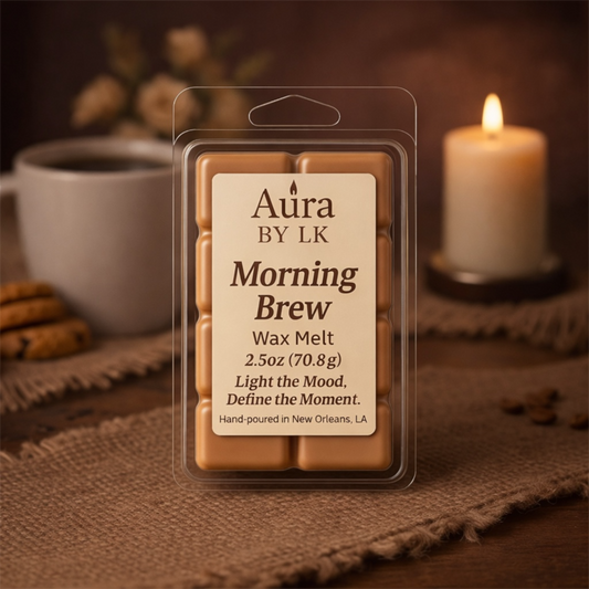 Aura by LK Morning Brew wax melt