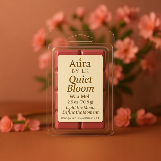 Aura by LK Quiet Bloom wax melt 