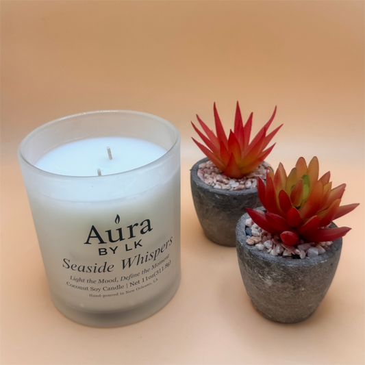 Aura by LK Seaside Whispers 12oz candle
