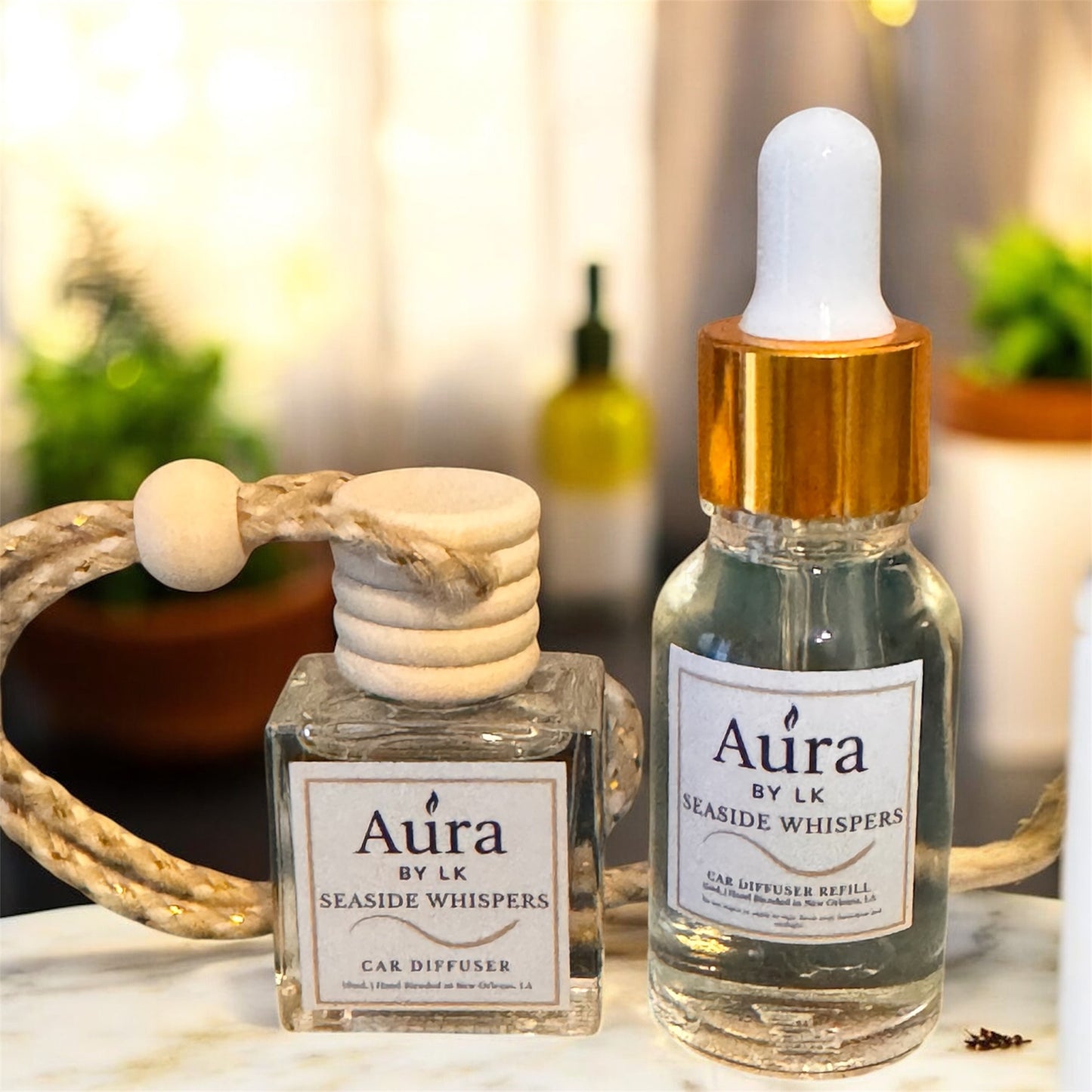 Aura by LK Seaside Whispers car diffuser 