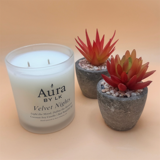 Aura by LK Velvet Nights 10oz candle 