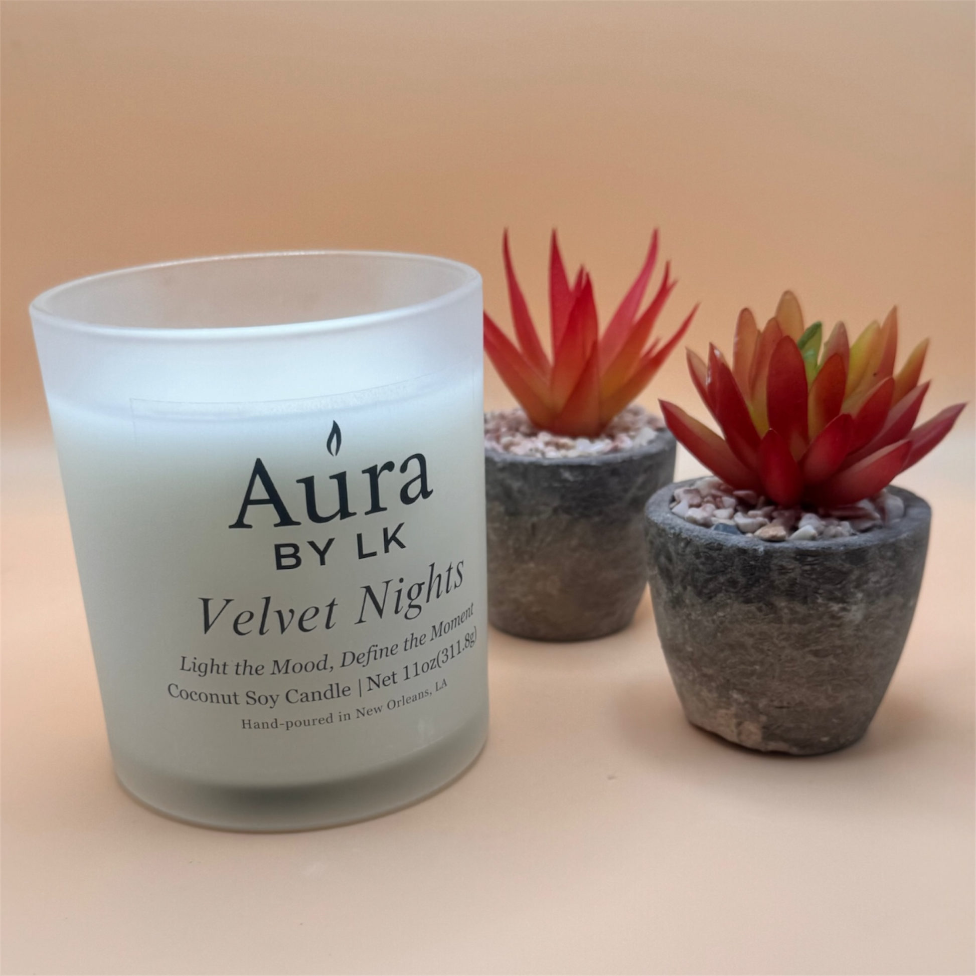 Aura by LK Velvet Nights 12oz candle